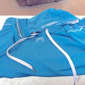 Teal 2XL Under Armour Hoodie